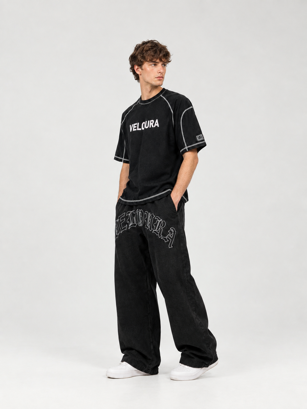 Veloura Arched Sweatpants